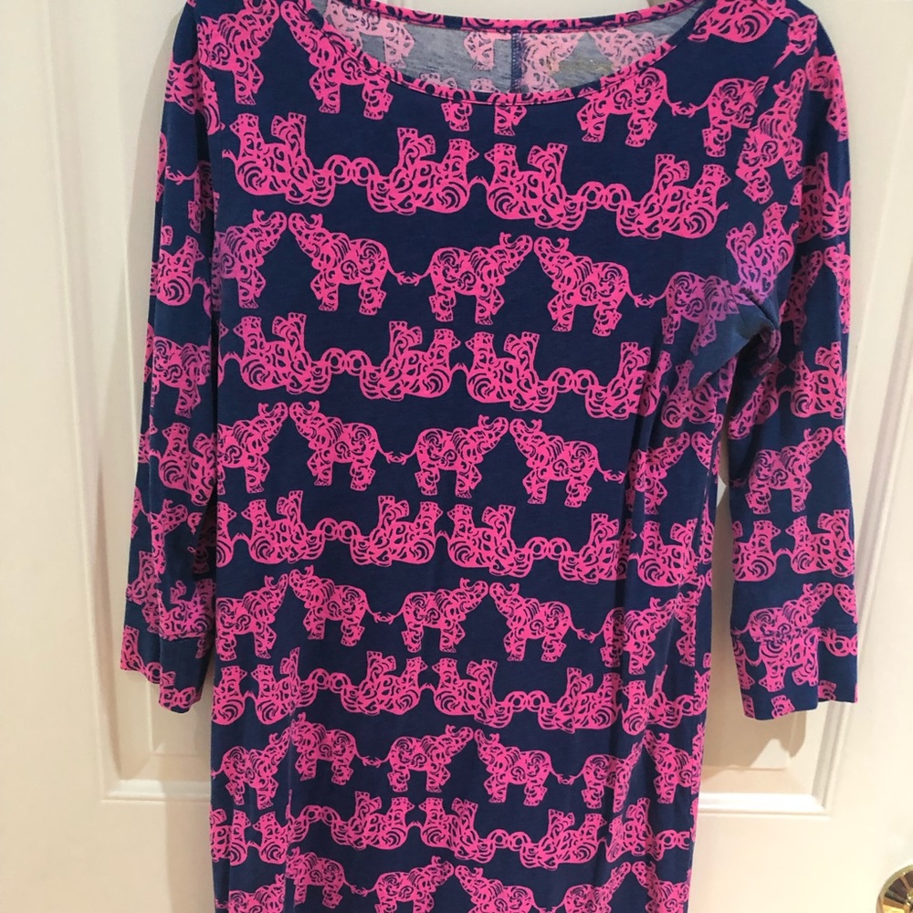 Lilly Pulitzer Elephant dress. Size small.